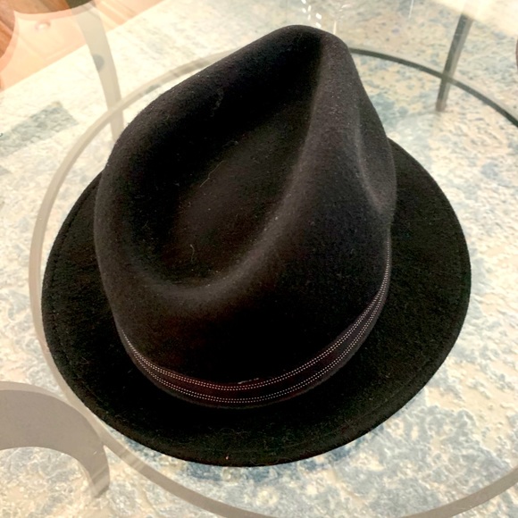 Goorin Bros Black The Good Boy Felt Wool Fedora - Picture 2 of 7